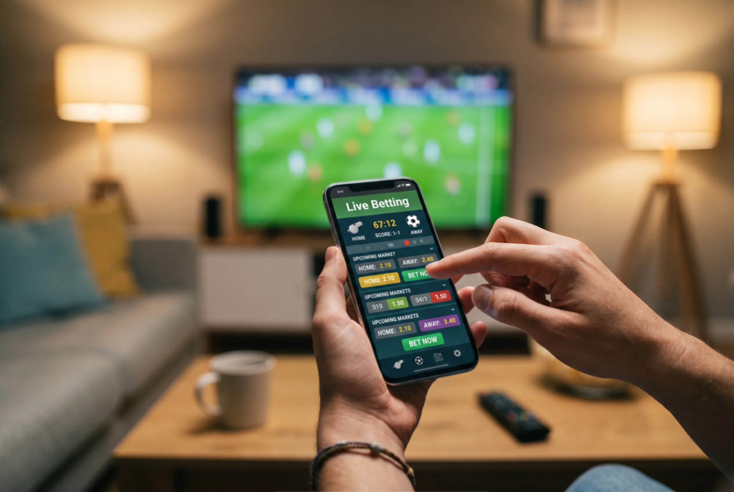 Scommesse live in-play con Neteller e velocità del deposito mobile