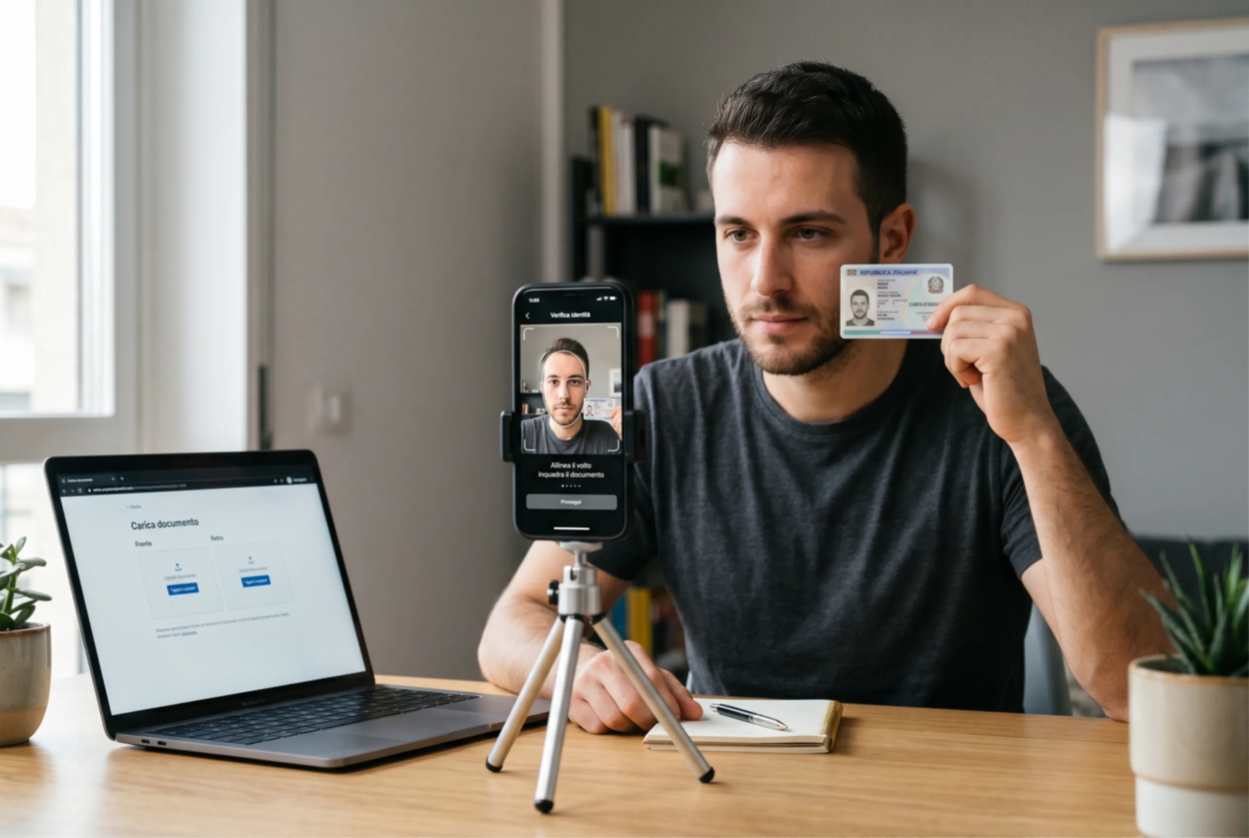 Procedura di verifica KYC Neteller per uno scommettitore italiano nel 2026